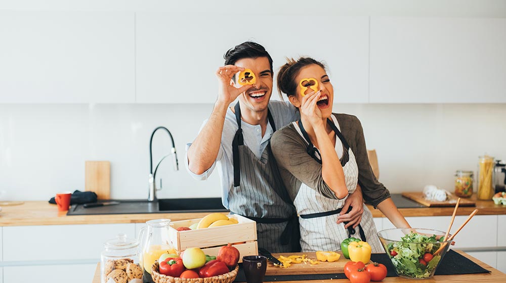 Cómo cocinar en pareja