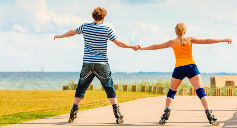 Cómo patinar en pareja