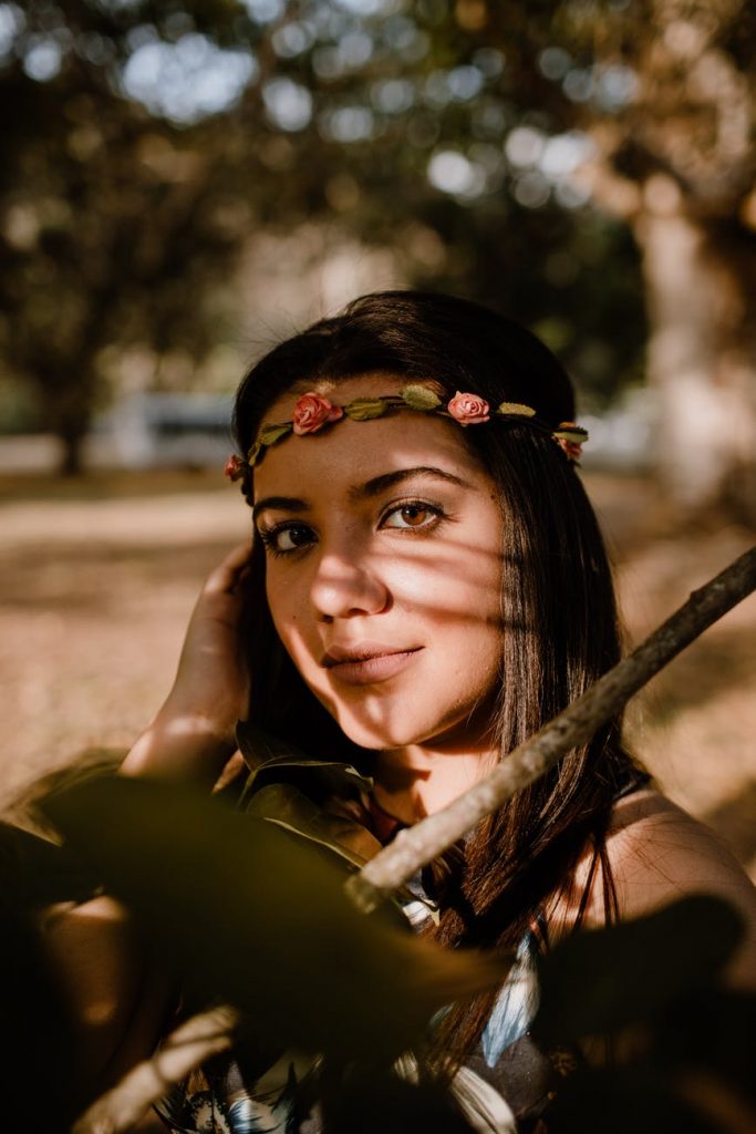 Diadema de flores